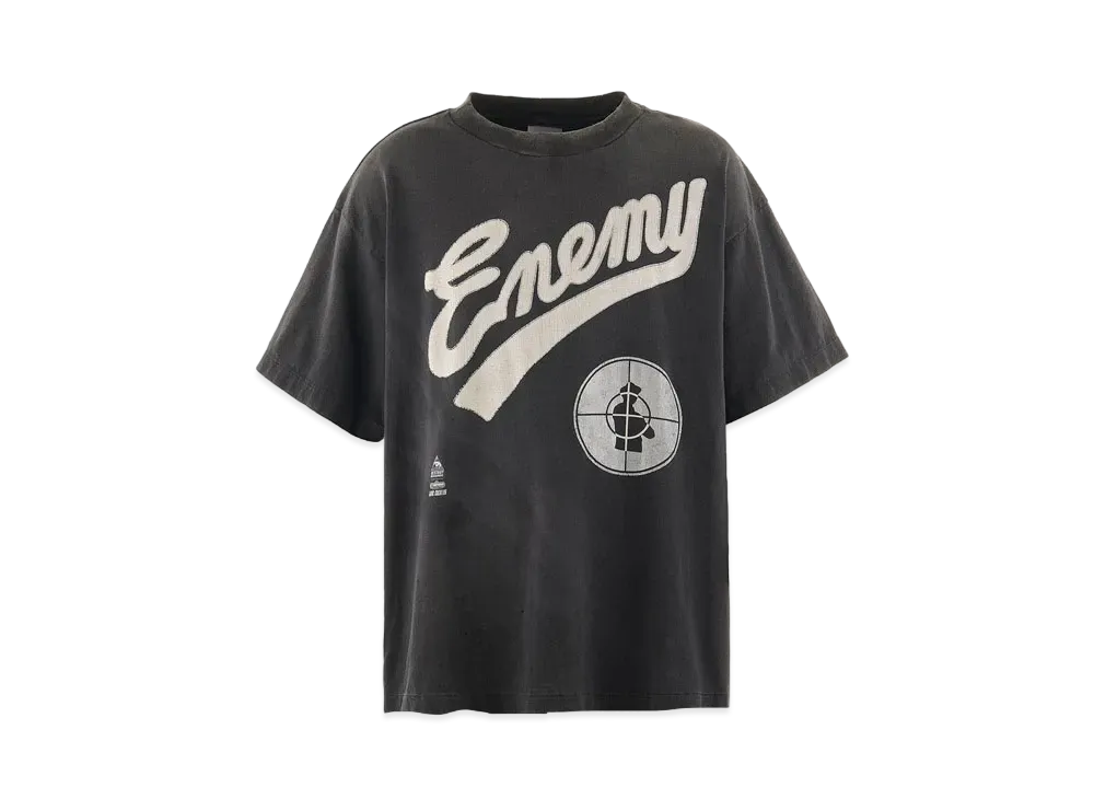 SAINT Mxxxxxx x Public Enemy SS Tee "Black"