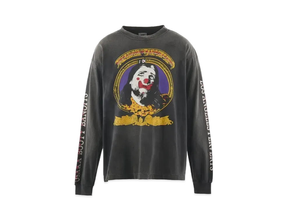 SAINT Mxxxxxx x Born x Raised BR_LS Tee_Born Saint "Black"