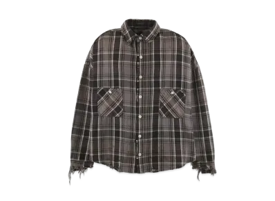 SAINT Mxxxxxx Frannel Shirt "Black/Gray"