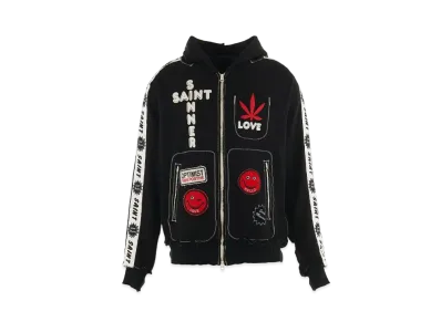 SAINT Mxxxxxx x A Love Movement ALM_Knit Jerjey "Black"