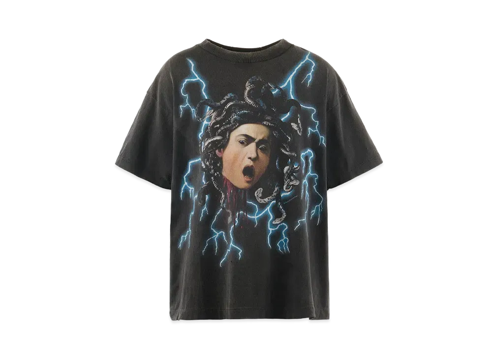SAINT Mxxxxxx SS Tee_Medusa "Black"