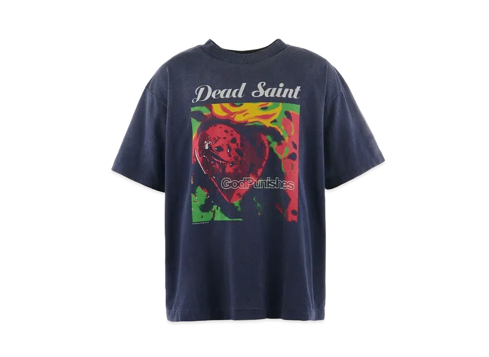 SAINT Mxxxxxx SS Tee_Dead Saint "Navy"