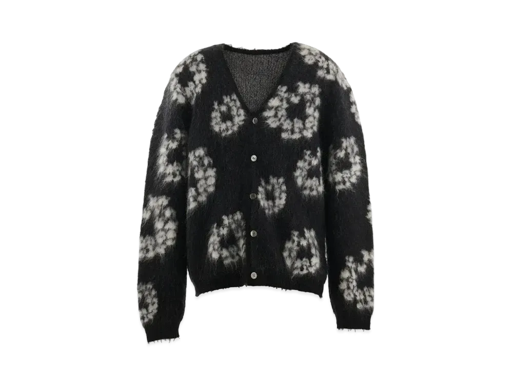 SAINT Mxxxxxx x Denim Tears DT_Mh Cardigan_CT Wreath "Black"