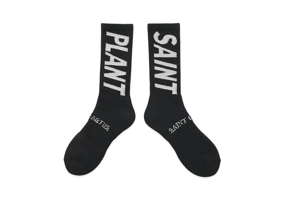 Saint Mxxxxxx x Cactus Plant Flea Market Plant Socks "Black" SM-YS1-0000-C14