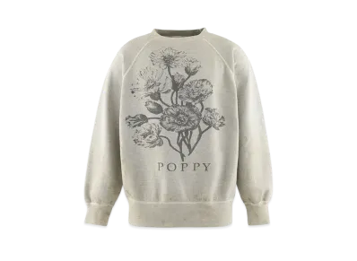 Saint Mxxxxxx Flower Sweat Shirt "Gray"