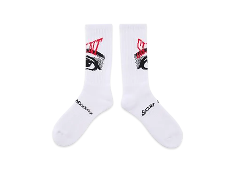 SAINT Mxxxxxx Eye Socks 