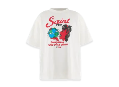 SAINT Mxxxxxx SS Tee Saint Devil "White"
