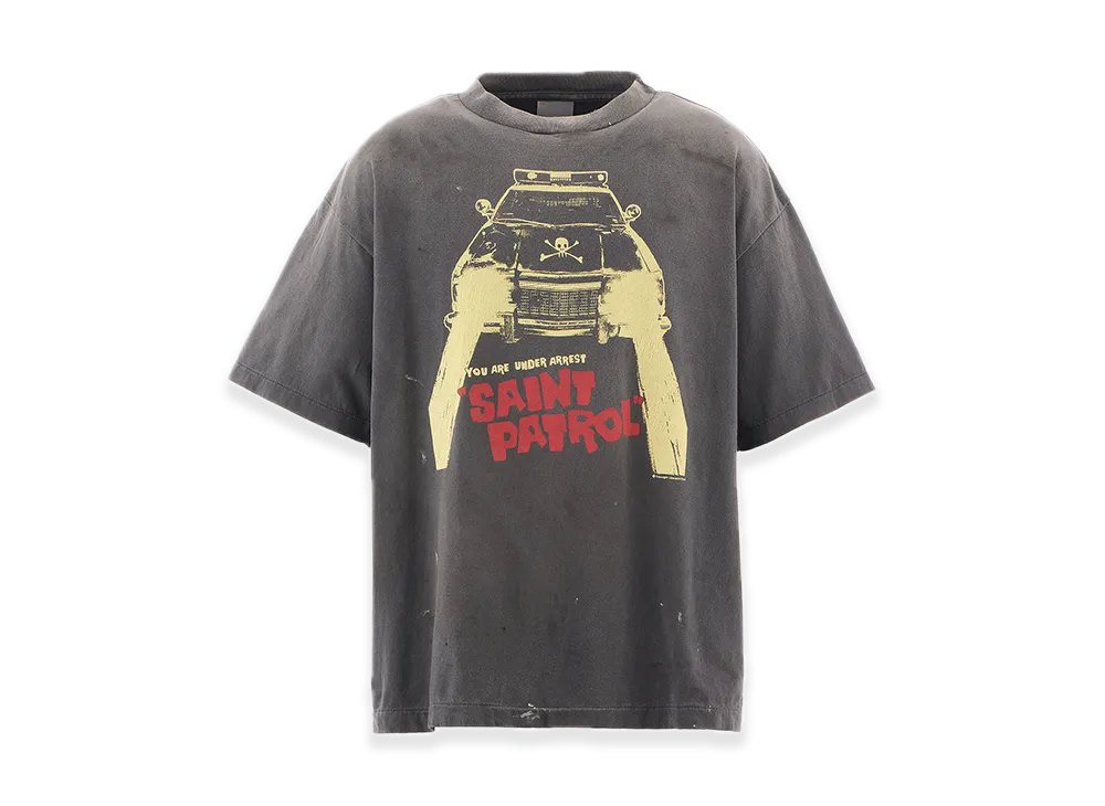 SAINT Mxxxxxx SS Tee Saint Patorol "Black"