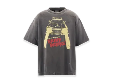 SAINT Mxxxxxx SS Tee Saint Patorol "Black"