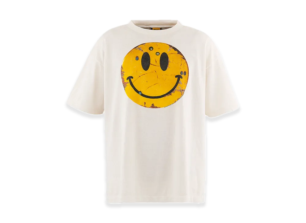 セントマイケル x ザケイエルエフ SS Tシャツ スマイル "ホワイト"