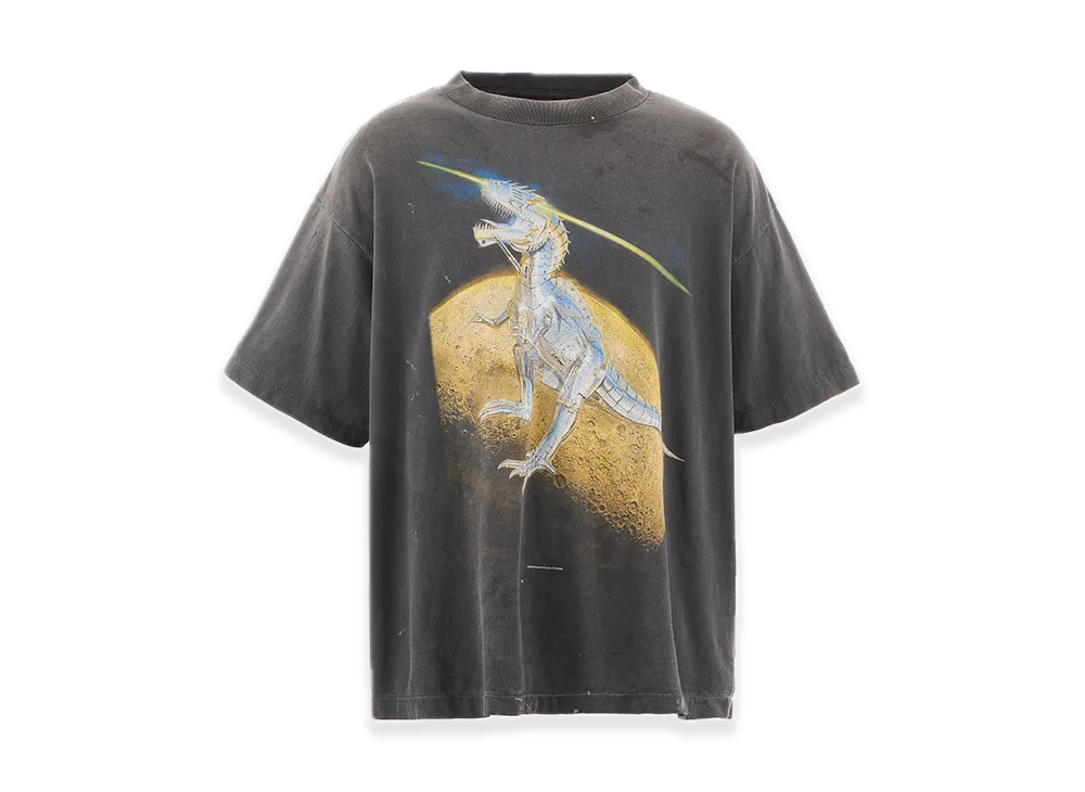 SAINT Mxxxxxx x Hajime Sorayama SRYM SS Tee T-Rex "Black"