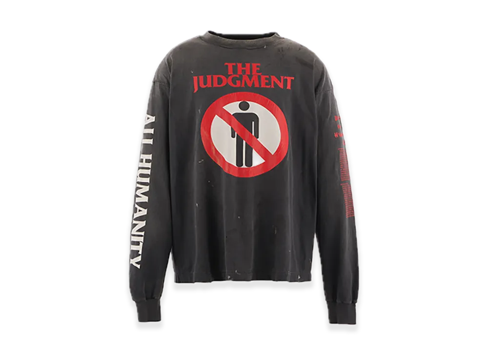 SAINT Mxxxxxx LS Tee The Judgment "Black"