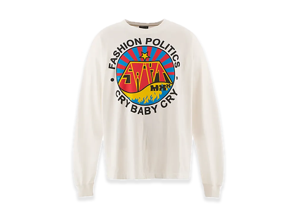 SAINT Mxxxxxx LS Tee Fashion Politics "White"