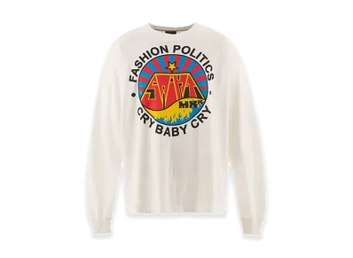 SAINT Mxxxxxx LS Tee Fashion Politics "White"