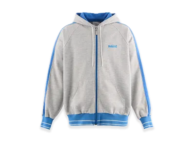SAINT Mxxxxxx Zip Hoodie Side Line "Gray"