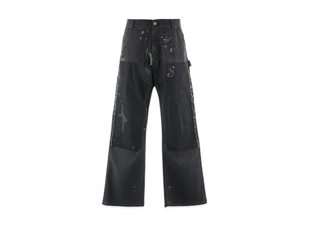 SAINT Mxxxxxx Double Knee Pants "Black"