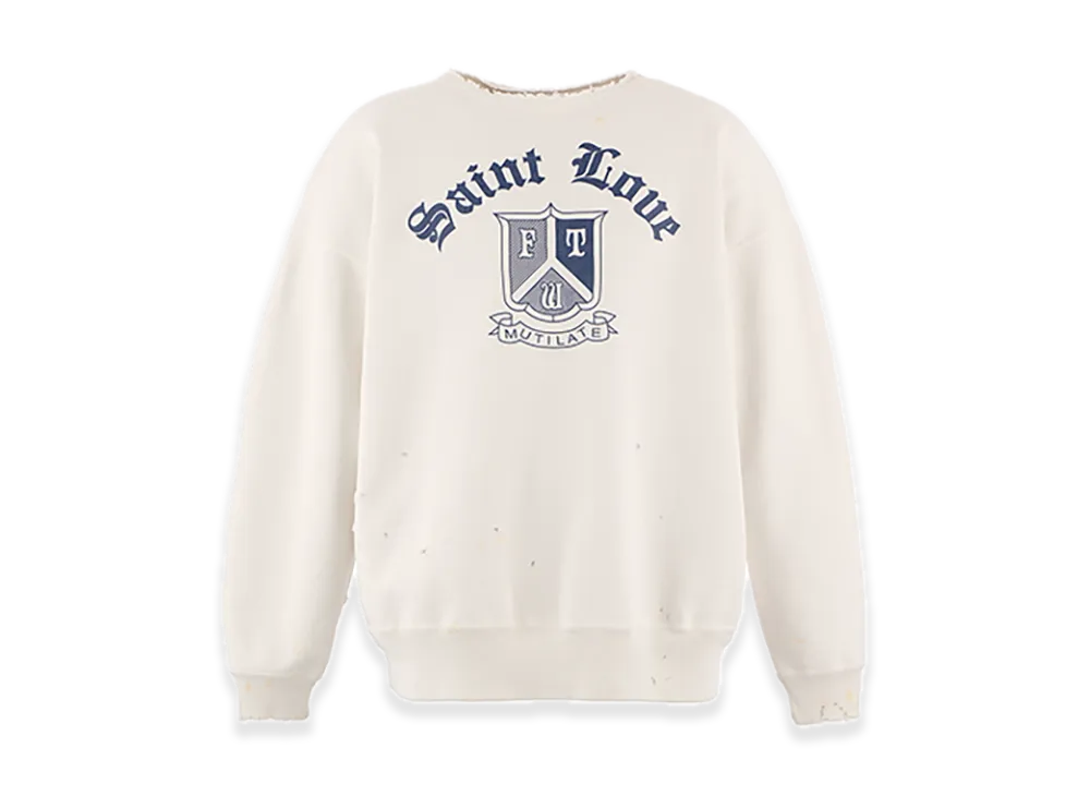 SAINT Mxxxxxx Crew Neck Sweat Saint Loue "White"