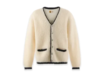 SAINT Mxxxxxx Knit Cardigan Trim "White"