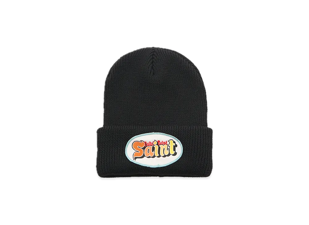 SAINT Mxxxxxx Knit Cap Saint "Black"