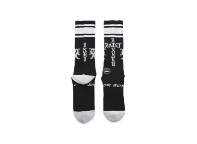 SAINT Mxxxxxx Socks Sinner "Black/Gray"