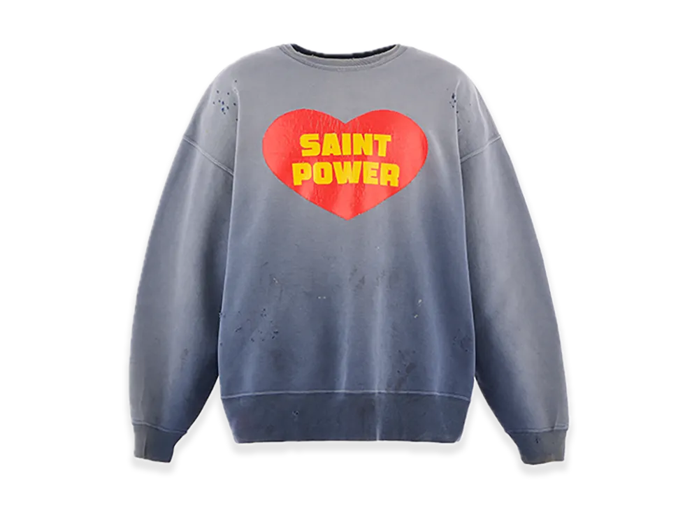 SAINT Mxxxxxx Crew Neck Sweat Saint Power "Navy"