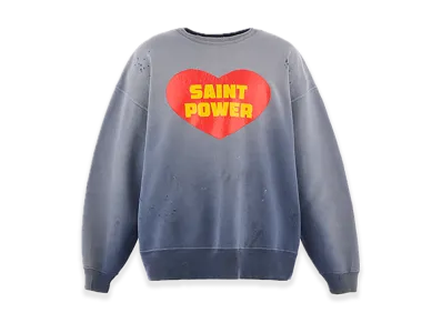 SAINT Mxxxxxx Crew Neck Sweat Saint Power "Navy"