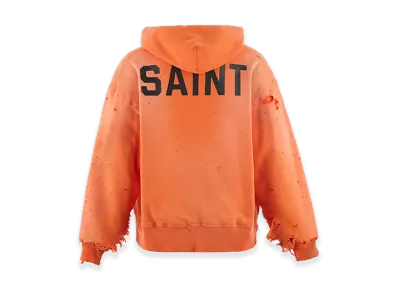 SAINT Mxxxxxx x BerBerJin BB DBL Face Hoodie "Orange"