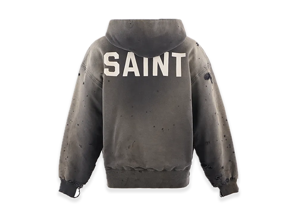 SAINT Mxxxxxx x BerBerJin BB DBL Face Hoodie "Black"