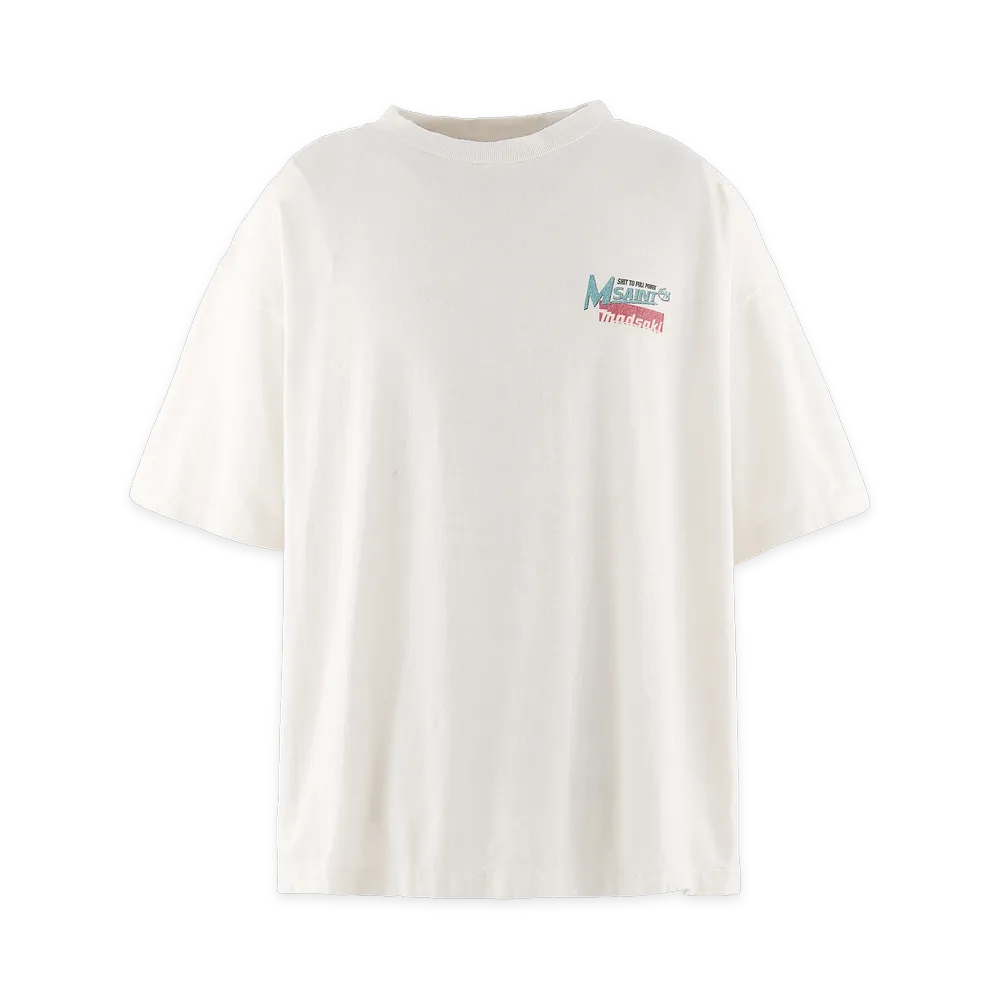 SAINT Mxxxxxx x MADSAKI MDS SS T-Shirt Screwdriver "White"
