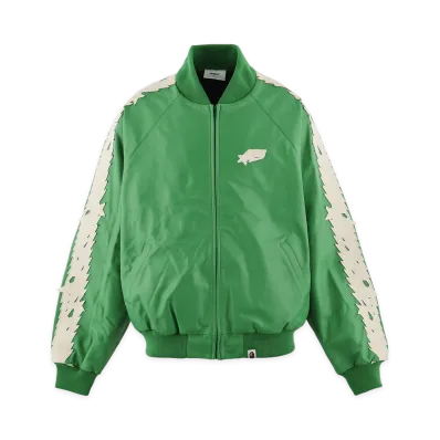 SAINT Mxxxxxx x A BATHING APE Bape Track Jacket "Green"