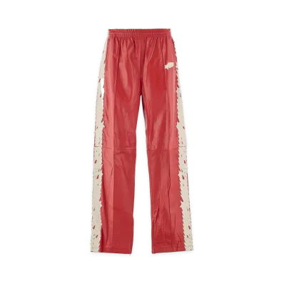 SAINT Mxxxxxx x A BATHING APE Bape Track Pants "Red"