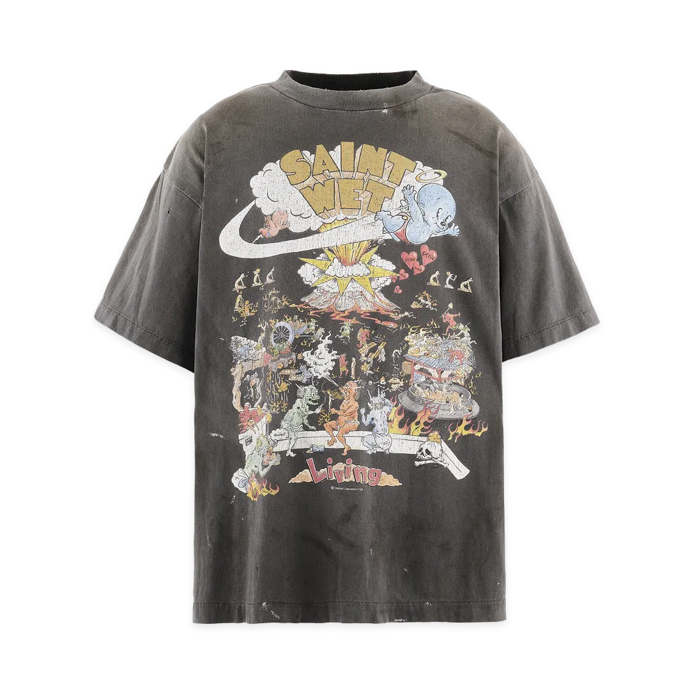 SAINT Mxxxxxx SS T-Shirt Living "Black"