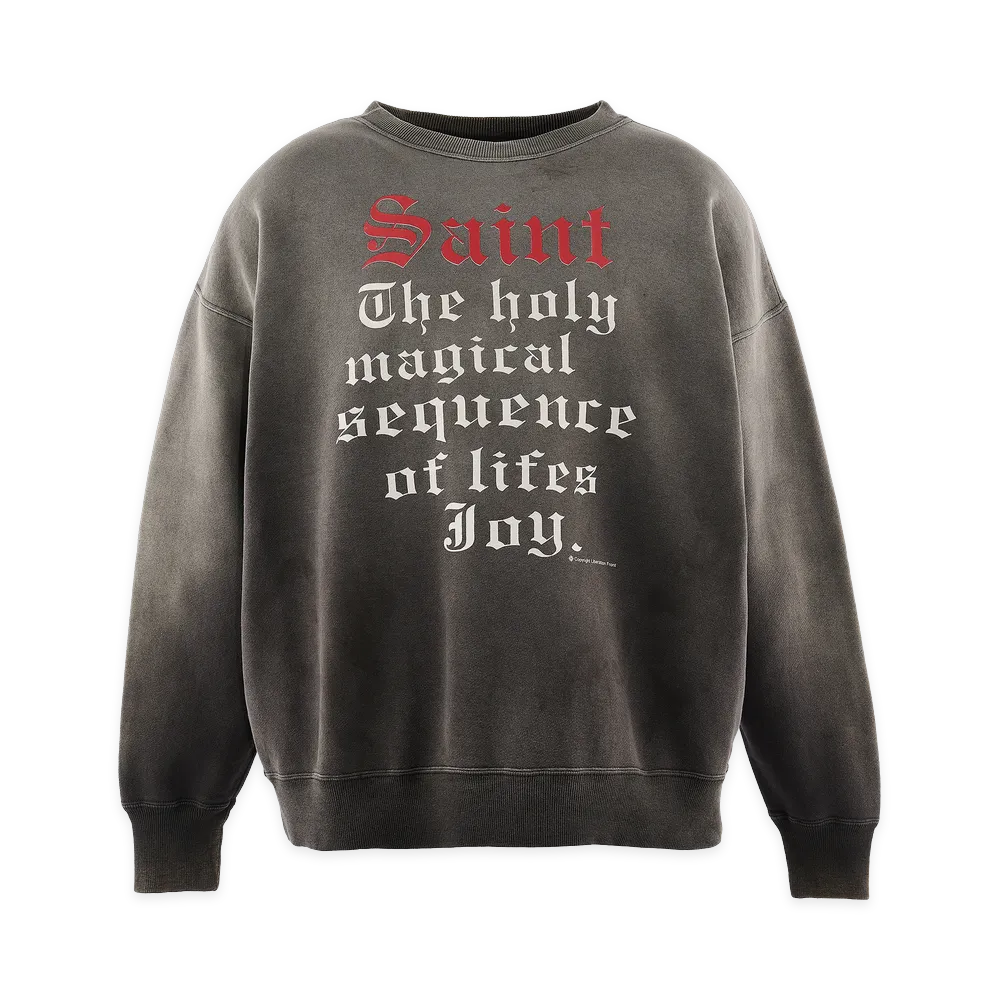 SAINT Mxxxxxx Crew Neck Sweat Saint "Black"