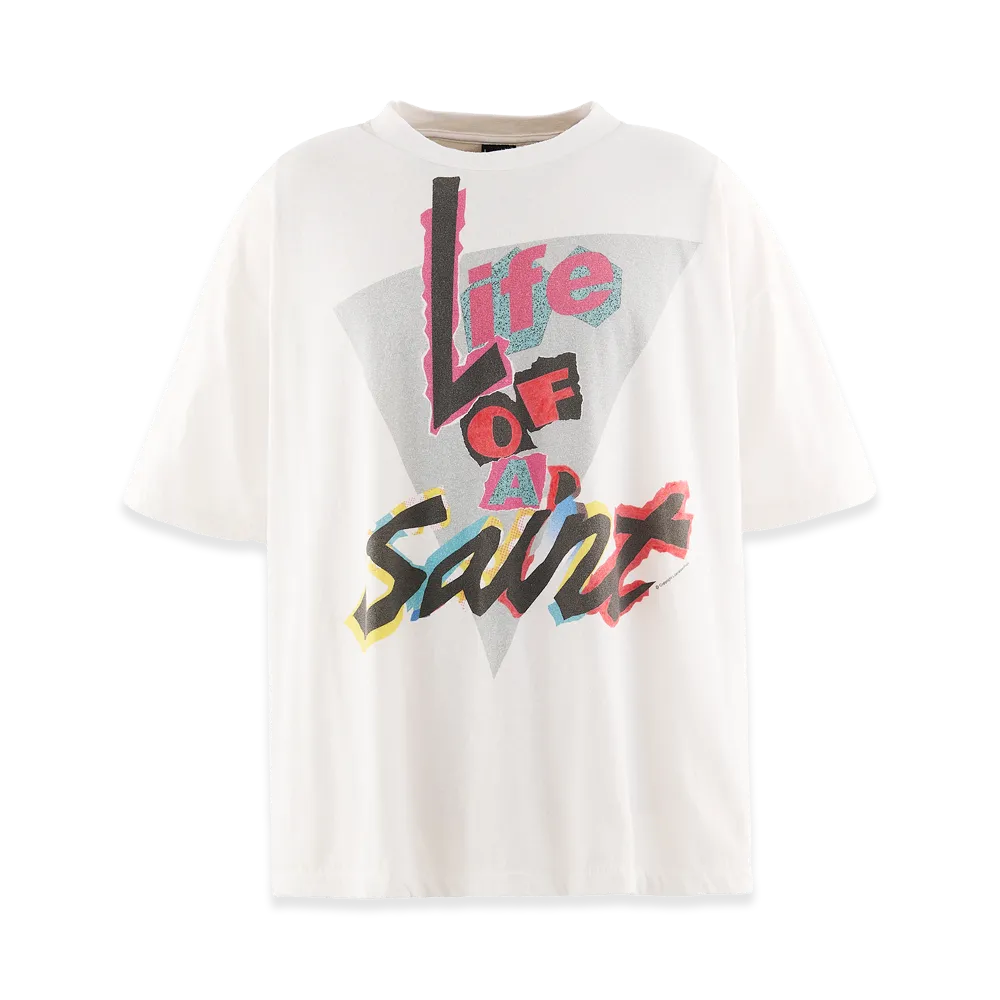 SAINT Mxxxxxx SS T-Shirt Life Of A Saint "White"
