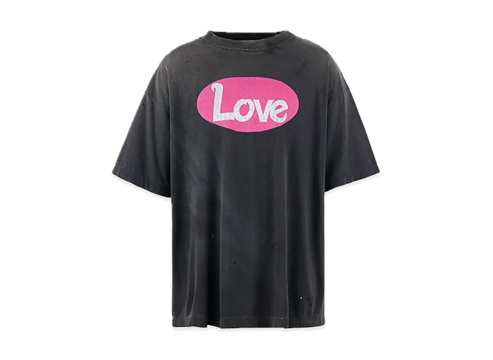 SAINT Mxxxxxx SS Tee_Love "Black"