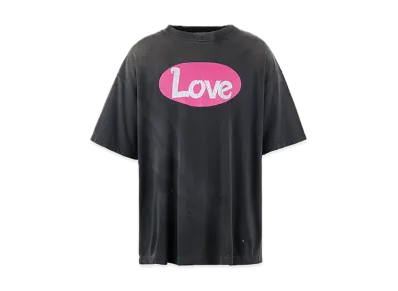 SAINT Mxxxxxx SS Tee_Love "Black"