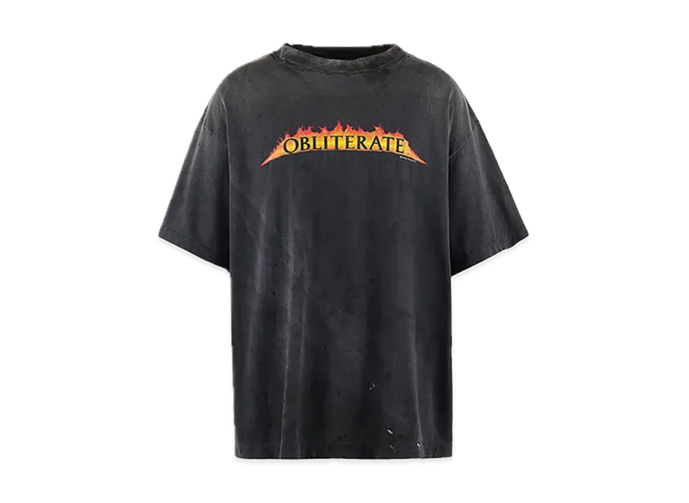 SAINT Mxxxxxx SS Tee_Obliterate "Black" 
