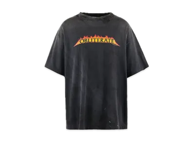 SAINT Mxxxxxx SS Tee_Obliterate "Black"