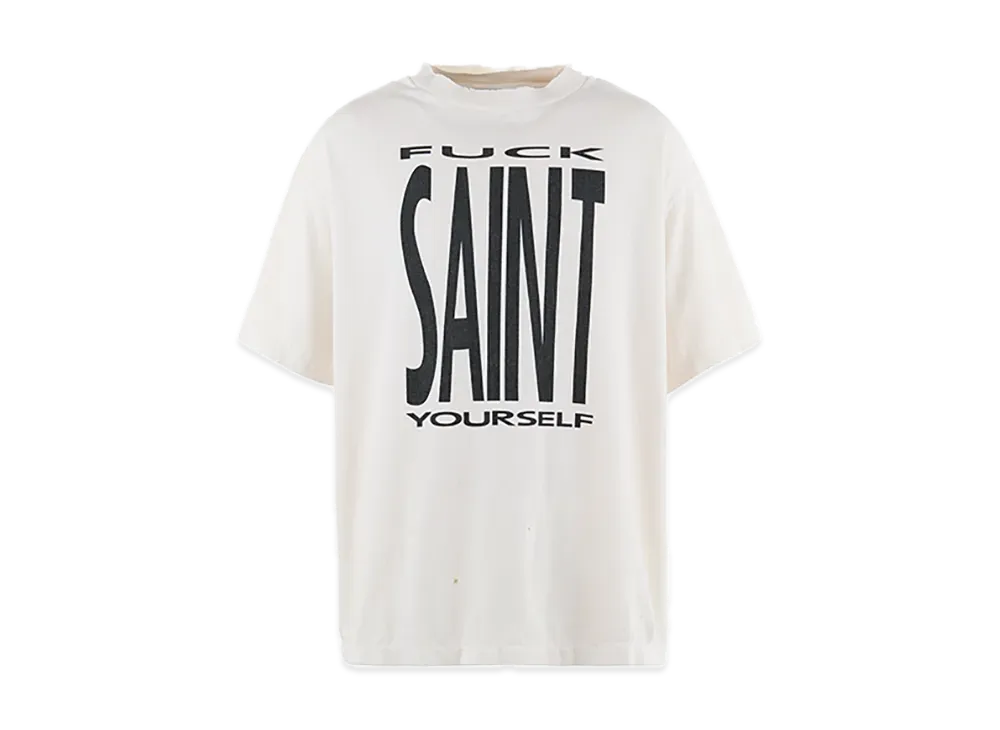 SAINT Mxxxxxx SS Tee_Saint Yourself "White"