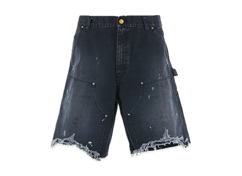 SAINT Mxxxxxx Double Knee Shorts "Black"