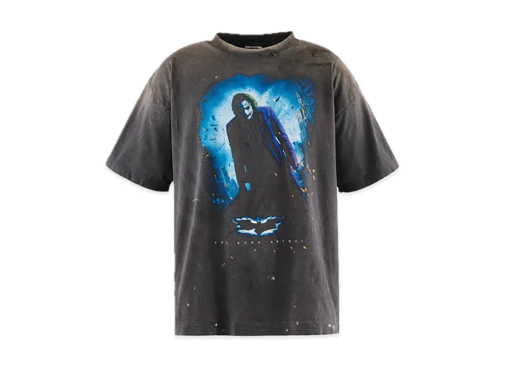 SAINT Mxxxxxx x Batman BTM_SS Tee_The Dark Knight "Black"