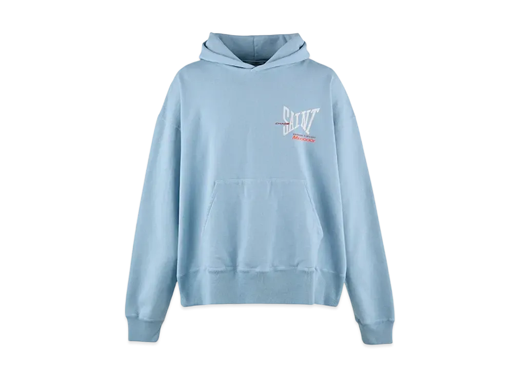 SAINT Mxxxxxx Hoodie/Ribon Saint "Blue"