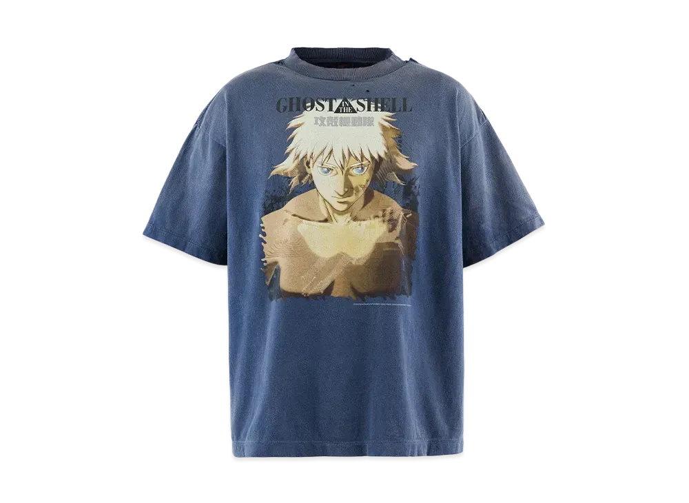 SAINT Mxxxxxx x GHOST IN THE SHELL SS Tee "Navy"