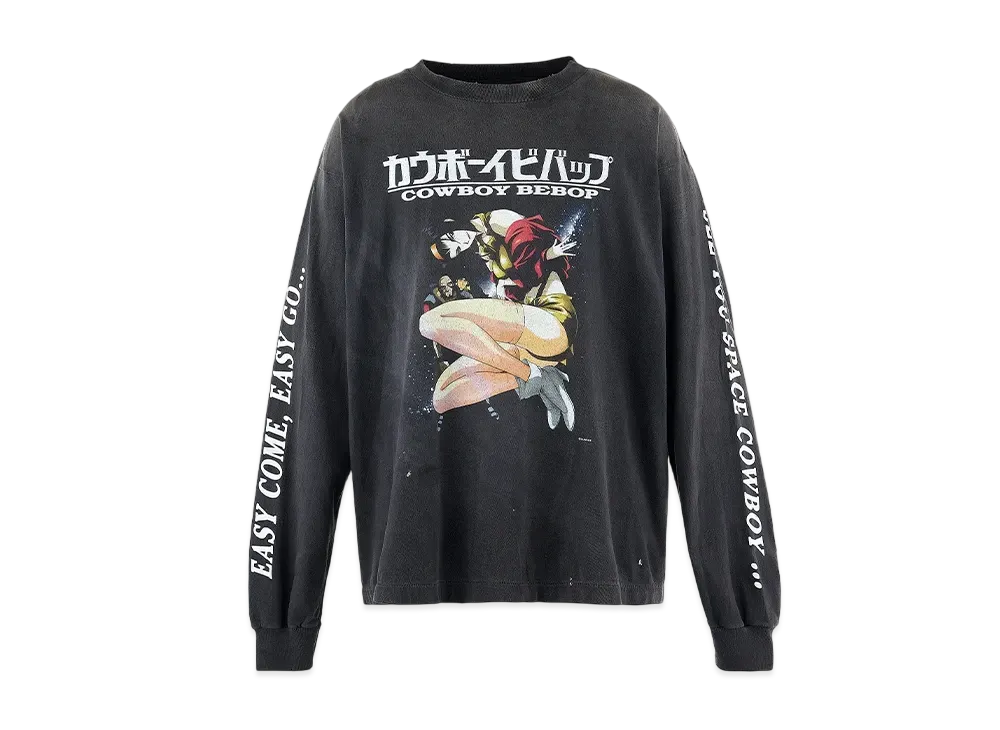 SAINT Mxxxxxx x COWBOY BEBOP LS Tee "Black"