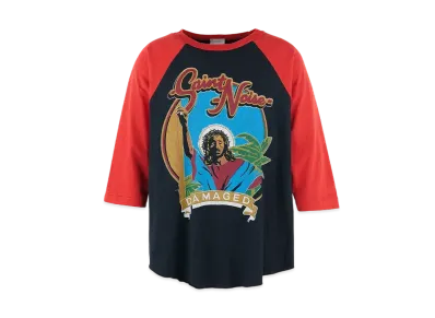 SAINT Mxxxxxx x LASTMAN SS Tee Noise "Black"