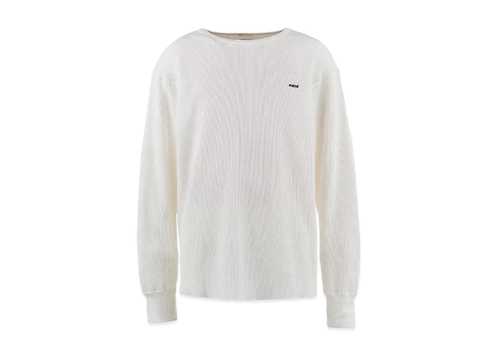 SAINT Mxxxxxx LS Tharmal Tee "White"