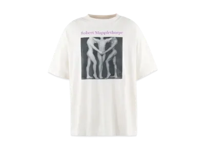 SAINT Mxxxxxx x Robert Mapplethorpe SS Tee Embrace "White"
