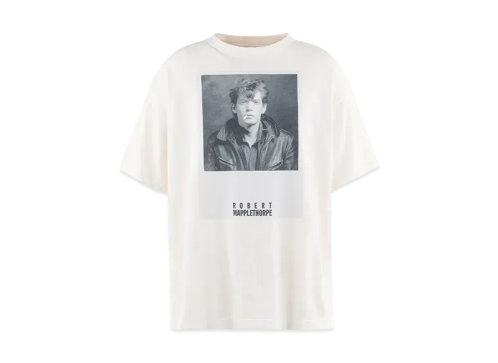 SAINT Mxxxxxx x Robert Mapplethorpe SS Tee Portrait "White"