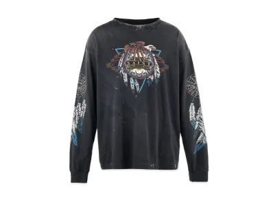 SAINT Mxxxxxx x TEFLON DISCO LS Tee Saint Disco "Black"