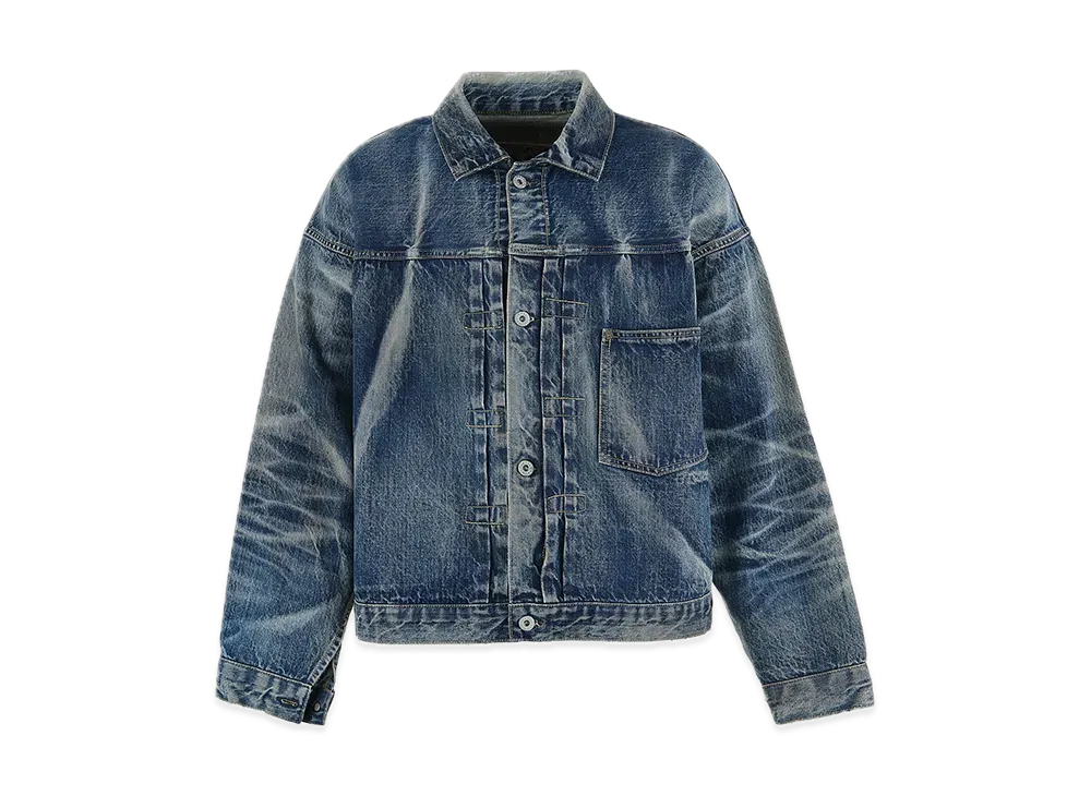 SAINT Mxxxxxx x BerBerJin Denim Jacket/Damage "Blue"